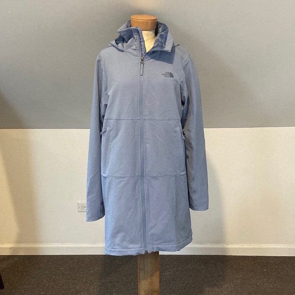 North Face Shelbe Raschel Parka Length Fleece Lined Hooded Jacket - Picture 5 of 11